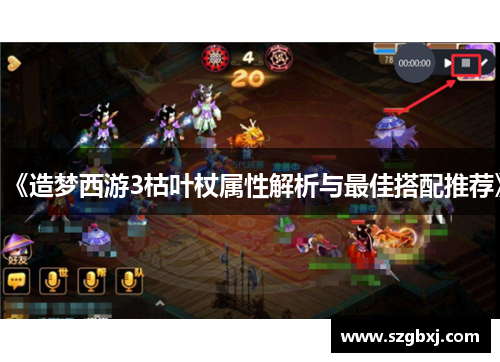 《造梦西游3枯叶杖属性解析与最佳搭配推荐》