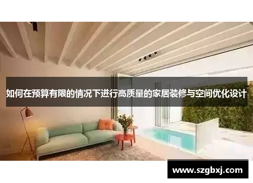 如何在预算有限的情况下进行高质量的家居装修与空间优化设计
