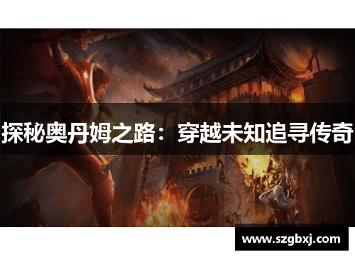 探秘奥丹姆之路：穿越未知追寻传奇